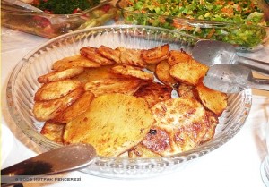 Fırında Patates Kızartması