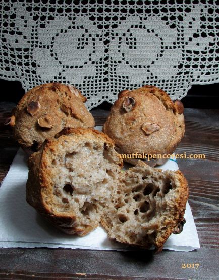 Ekşi Mayalı Muffin Ekmek