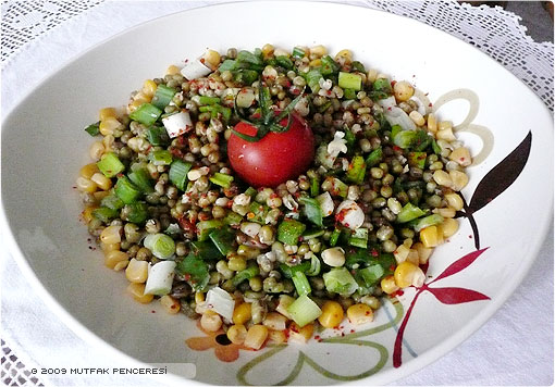 Maş Fasulye Piyazı