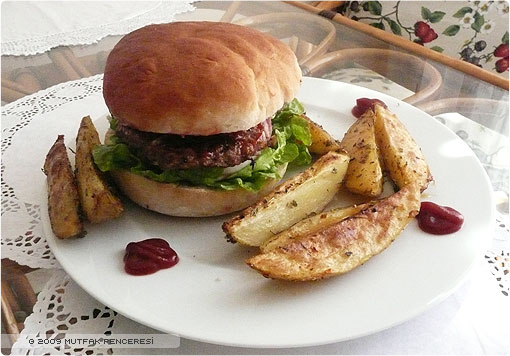 Ev Yapımı Hamburger