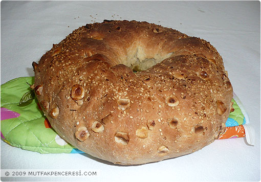 Pişmiş Halka Ekmek