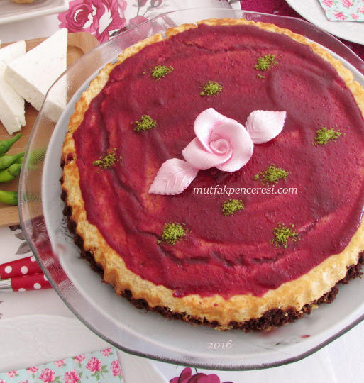 Kek Üzeri Cheesecake